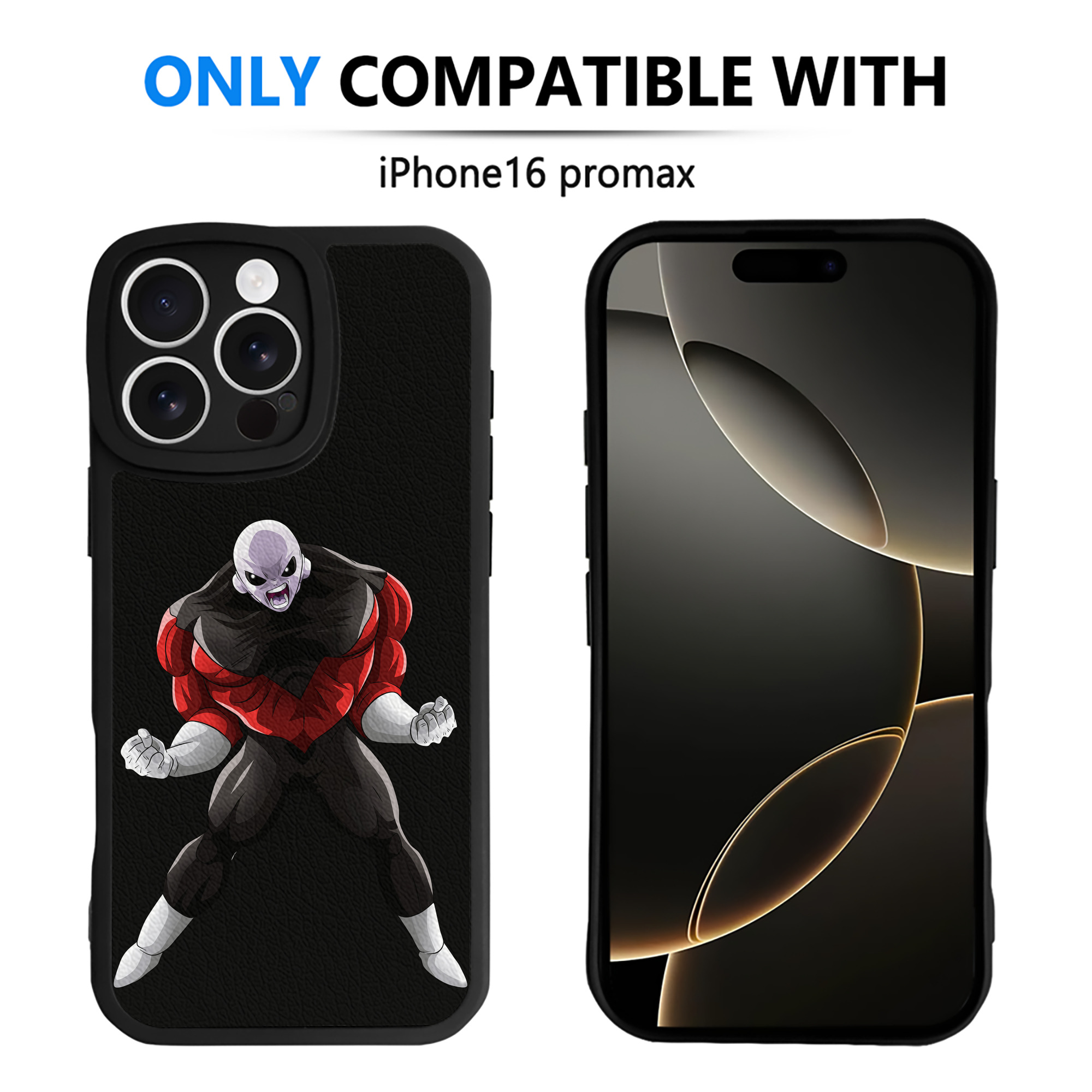 （画像用） ドラゴンボール DRAGON BALL 【iPhone 16シリーズ対応】シリコンスマホケース（レザー調） 材質：シリコン